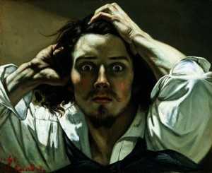 Gustave Courbet The Desperate Man (Self-Portrait) 1845
