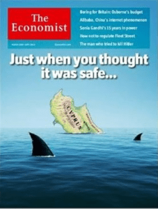 εξώφυλλο Economist 23 march