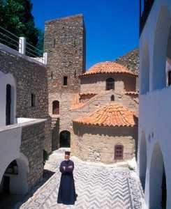 Monastery on Tilos island