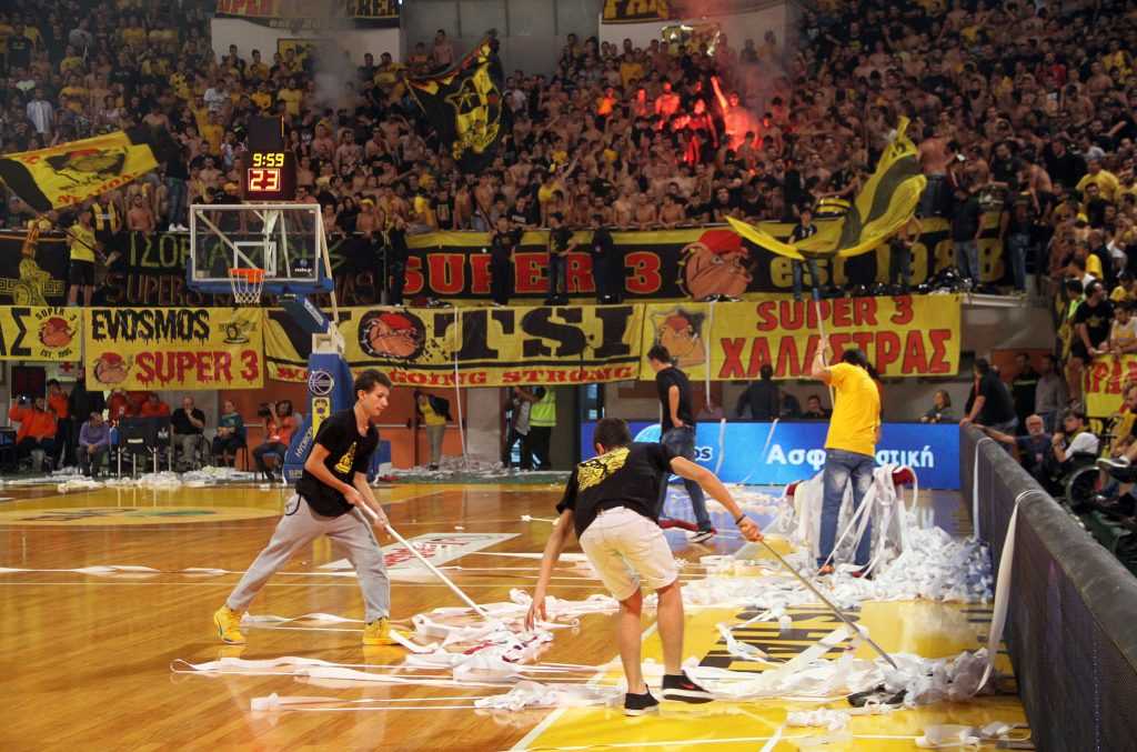 ÁÑÇÓ - ÐÁÏÊ ARIS - PAOK (BASKET LEAGUE 2014-2015)