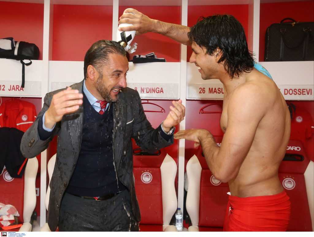 ÓÁËÉÍÏ ÌÐÅÍÉÔÅÓ  ÏËÕÌÐÉÁÊÏÓ - ËÅÂÁÄÅÉÁÊÏÓ  SALINO BENITEZ  OLYMPIAKOS - LEVADIAKOS (SUPERLEAGUE 2014-2015)