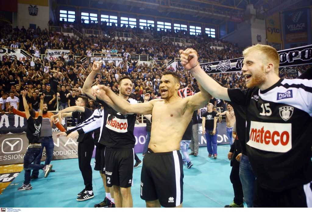 ÐÁÍÔÁÊÉÄÇÓ ÃÊÏÌÅÆ ÊÁÑÁÓÁÂÂÉÄÇÓ  ÐÁÏÊ - ÐÁÍÁÈÇÍÁÉÊÏÓ (ÐËÅÉ ÏÖ VOLLEYLEAGUE 2014-2015)