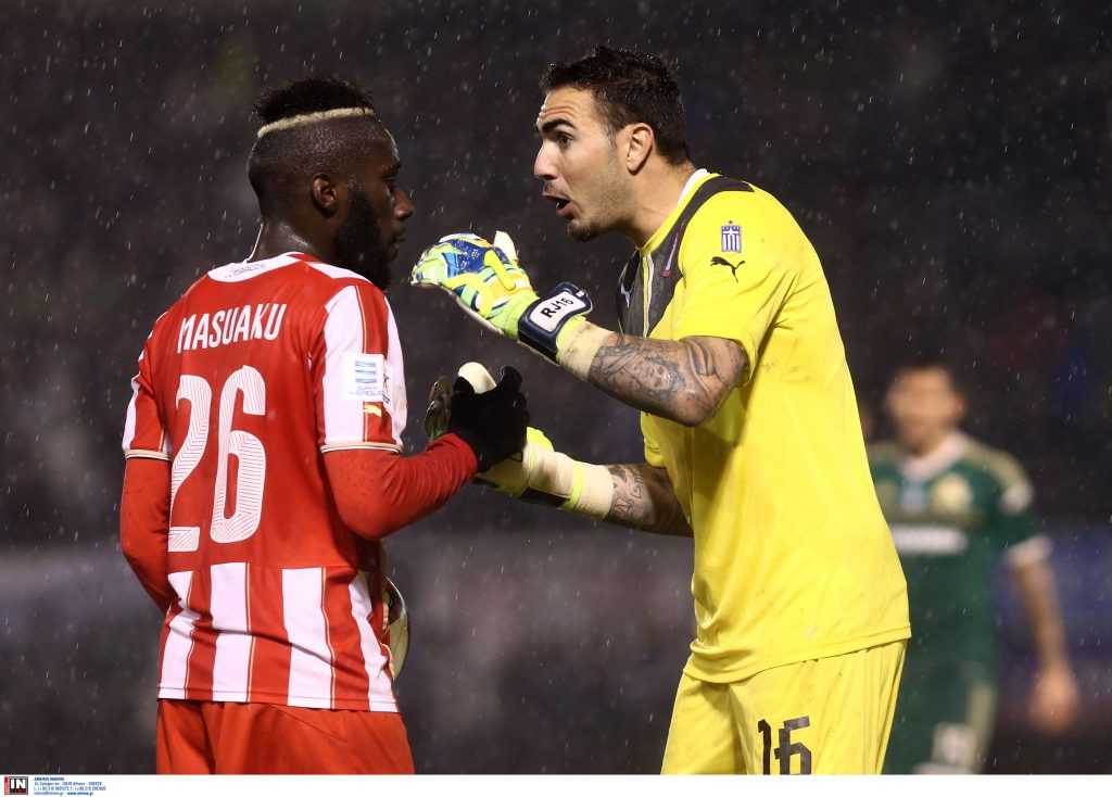 ÌÁÆÏÕÁÊÏÕ ÑÏÌÐÅÑÔÏ  ÐÁÍÁÈÇÍÁÉÊÏÓ - ÏËÕÌÐÉÁÊÏÓ  MASUAKU ROBERTO PANATHINAIKOS - OLYMPIAKOS (SUPERLEAGUE 2014-2015)